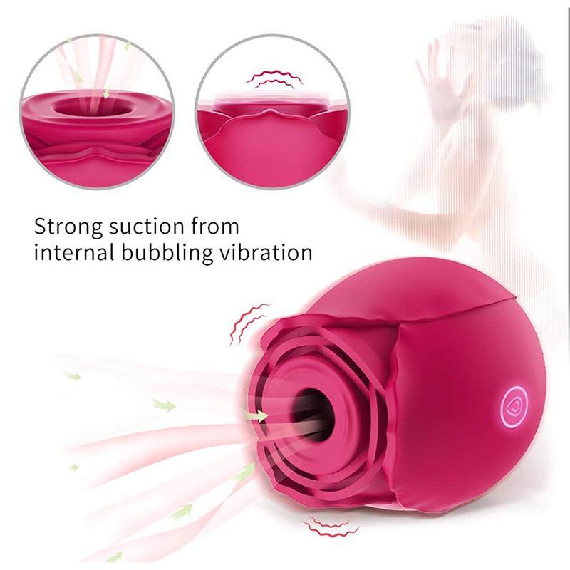 PHANXY Rose vibrator, Sucking Vibrator - PHANXY