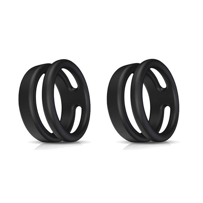 PHANXY Silicone Dual Penis Ring Adjustable Cock Ring 118-4 - PHANXY