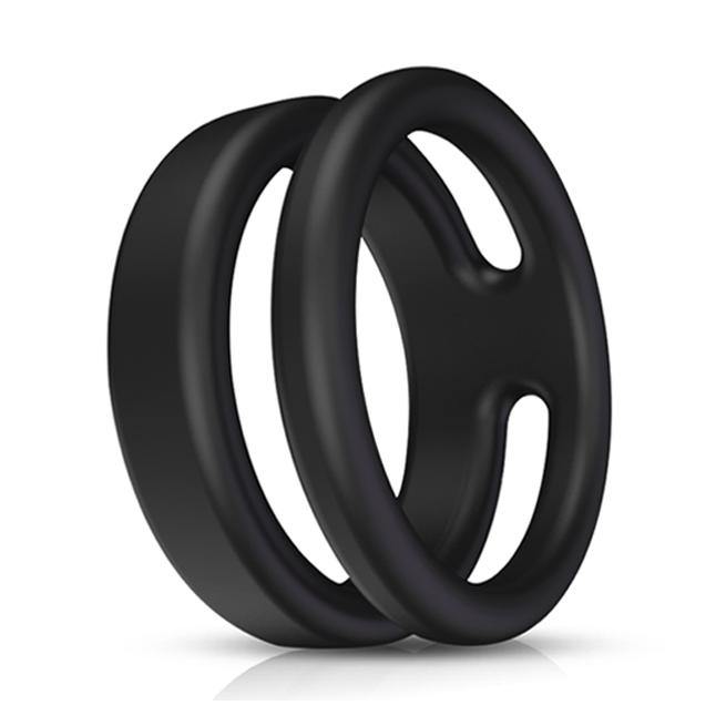 PHANXY Silicone Dual Penis Ring Adjustable Cock Ring 118-4 - PHANXY