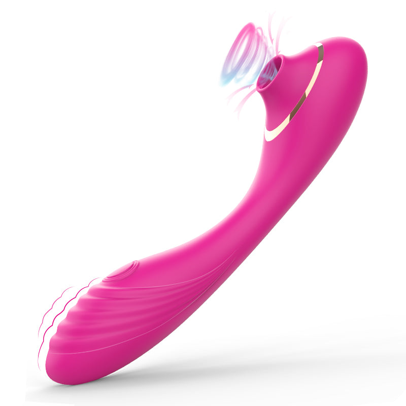 PHANXY Bendable Sucking & G-Spot Flapping Dildo Vibrator