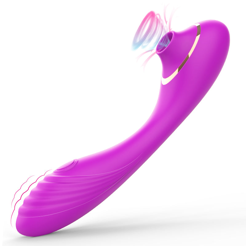 PHANXY Bendable Sucking & G-Spot Flapping Dildo Vibrator