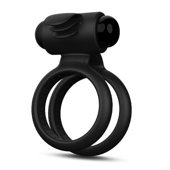 PHANXY Vibrating Cock Ring with Double Ring Adjustable Cock Ring - PHANXY