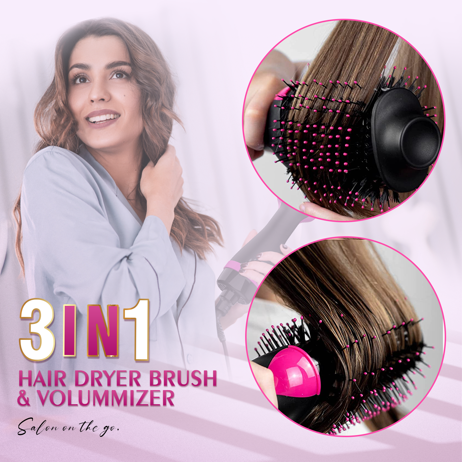 DipRevo® Hair Dryer Brush