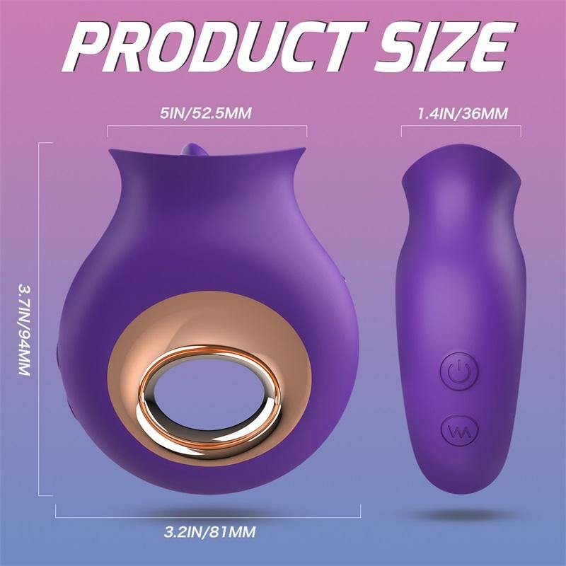 PHANXY 2 in 1 Licking & Vibrating Tongue Vibrator - PHANXY