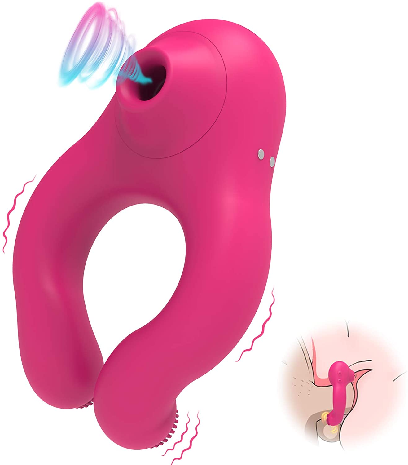 PHANXY Couple Vibrator & Vibrating Cock Ring