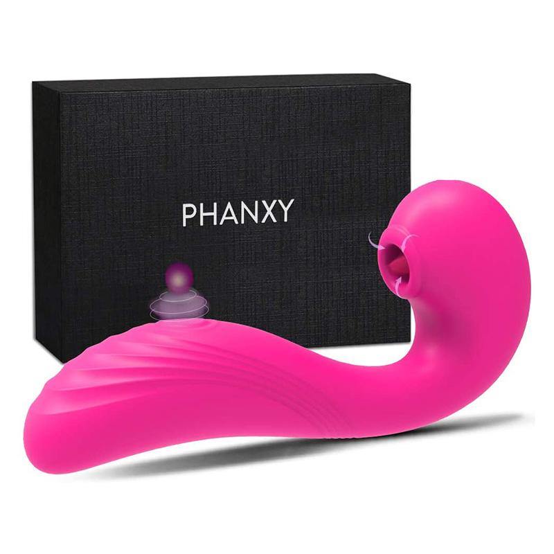 PHANXY 3 in 1 Clitoral Sucking & Licking Vibrator - PHANXY