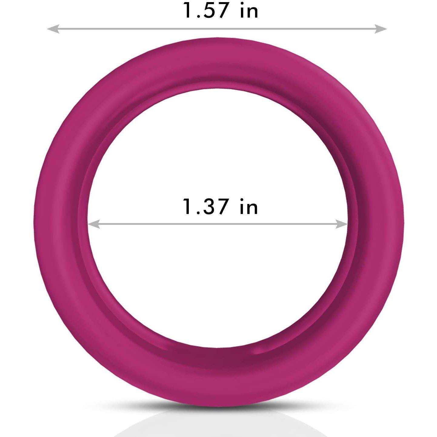 PHANXY Silicone Dual Penis Ring 118-4 - PHANXY