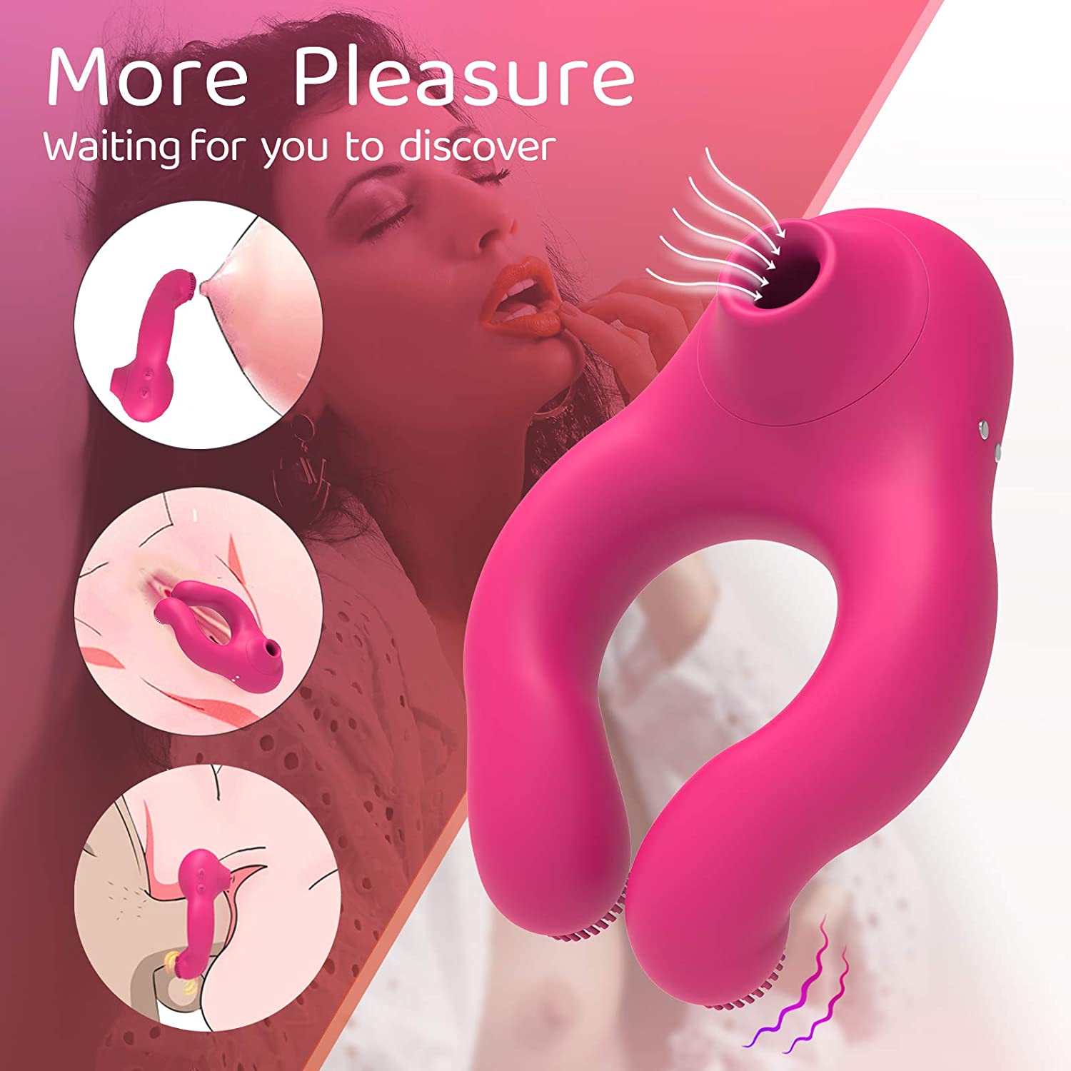 PHANXY Couple Vibrator & Vibrating Cock Ring