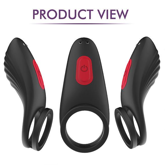 PHANXY Vibrating Penis Ring with Double Ring - PHANXY