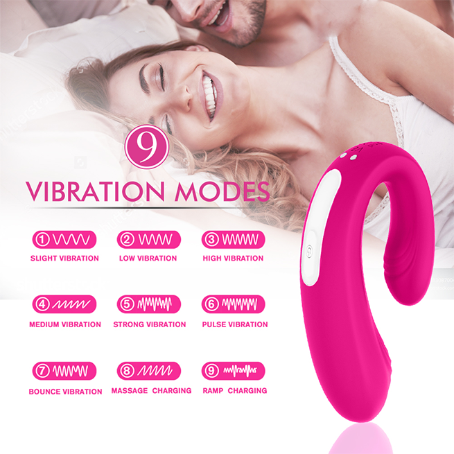PHANXY Couple Vibrator,Rechargeable Clitoral & G-Spot Vibrator Nipple Toys - PHANXY