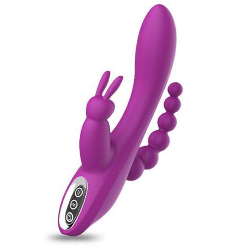 PHANXY 3 in1 Rabbit G-Spot Stimulator Anal Dildo Vibrator