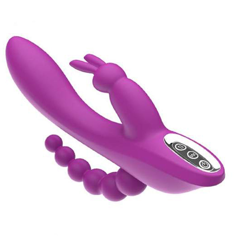 PHANXY 3 in1 Rabbit G-Spot Stimulator Anal Dildo Vibrator