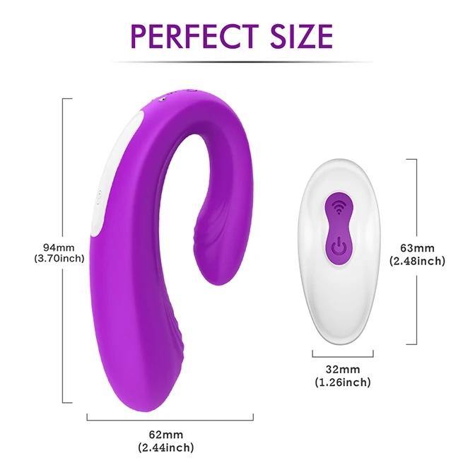 PHANXY Couple Vibrator,Rechargeable Clitoral & G-Spot Vibrator Nipple Toys - PHANXY